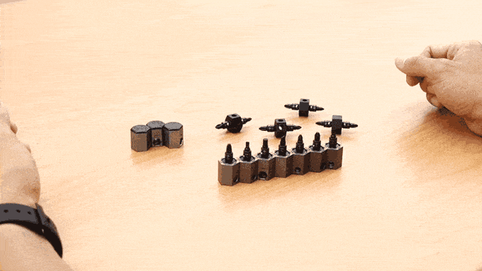 LeBitGo units snapping into new creations