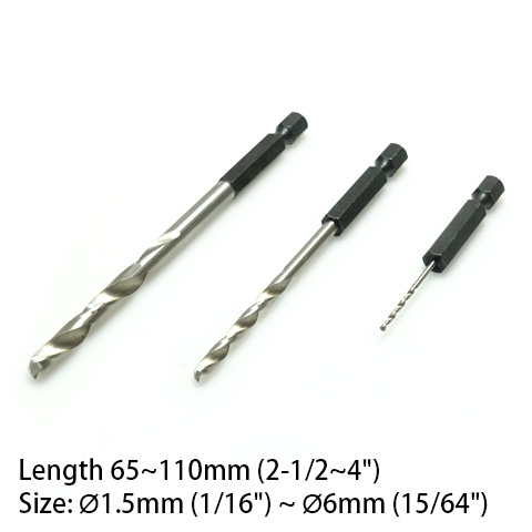 2pc Type Hss Drill (DIN 3126E)