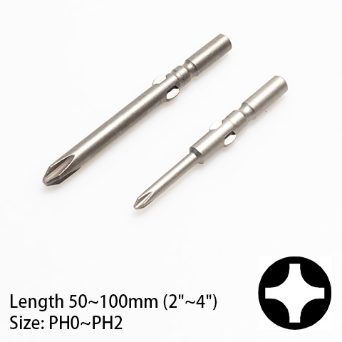 Electric Precision HOIS Phillips Bits